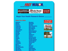 Tablet Screenshot of fasthealth.com